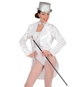 "QUEUE DE PIE FEMME EN SATIN BLANC"
