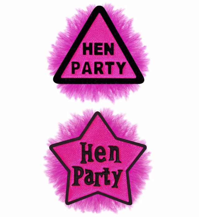 [8843H] "BROCHE HEN PARTY" 2 styles