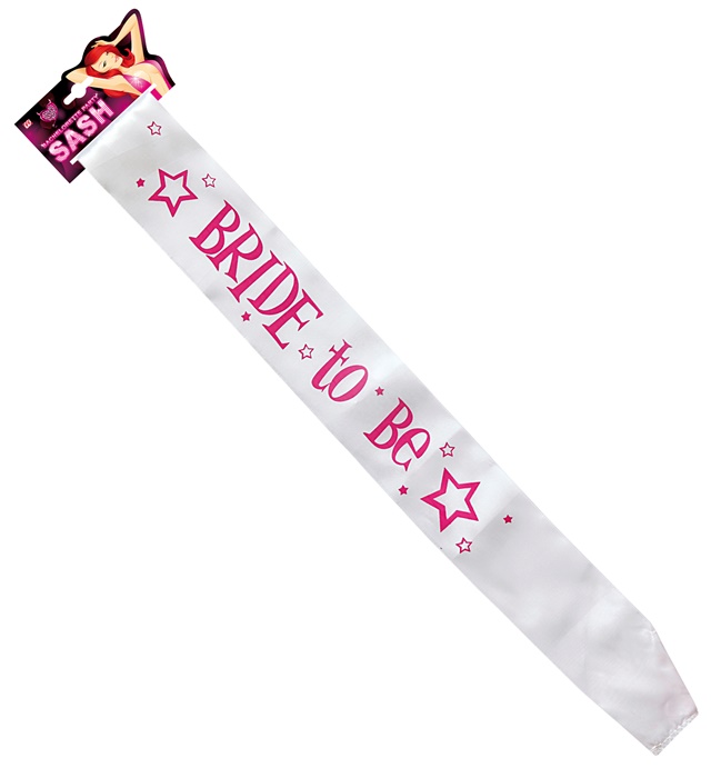 [8855B] "ECHARPE FUTURE MARIEE" en satin