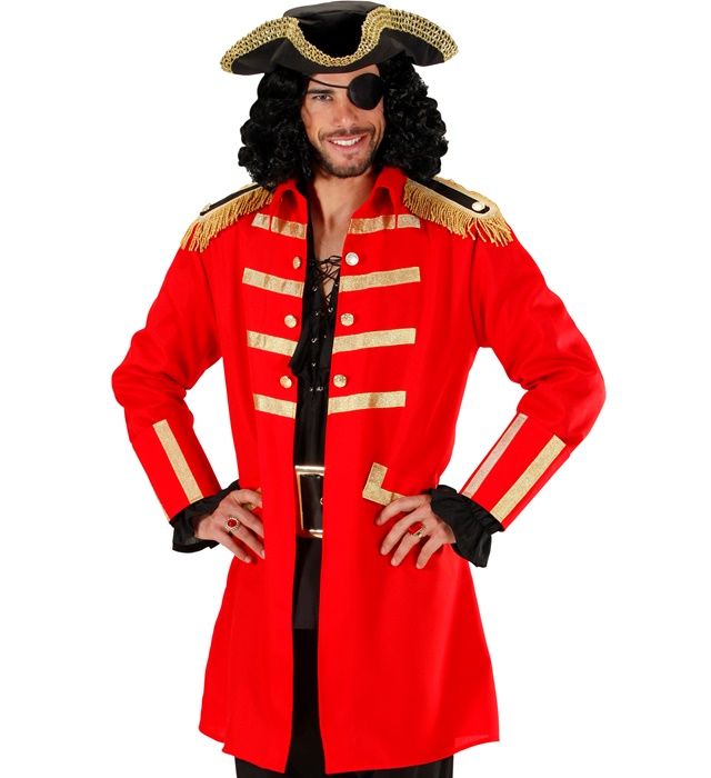 [89271] "CAPITAIN PIRATE" (manteau, chapeau) (S)