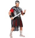 "EMPEREUR ROMAIN" (tunique avec drap, cape et jupe, bracelets, couronne de laurier)