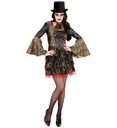 "FEMME VAMPIRE GOTHIQUE" (robe, jabot)