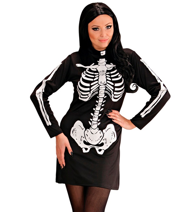 "SKELETON GIRL" (robe)