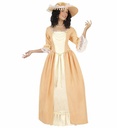 "LADY A LA COUR" (robe avec jupon,ceinture, chapeau)