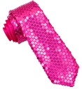 "CRAVATE A PAILLETTES ROSE"
