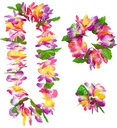 "SET HAWAÏEN MAUI" (collier, couronne, bracelet)