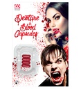 "DENTURE VAMPIRE AVEC 4 CAPSULES DE SANG"