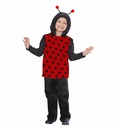 "TUNIQUE A CAPUCHE COCCINELLE"