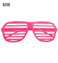 "LUNETTES A OBTURATEUR ROSE FLUO"