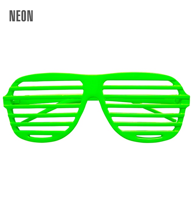 [01356] "LUNETTES A OBTURATEUR VERT FLUO"