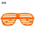 "LUNETTES A OBTURATEUR ORANGE FLUO"