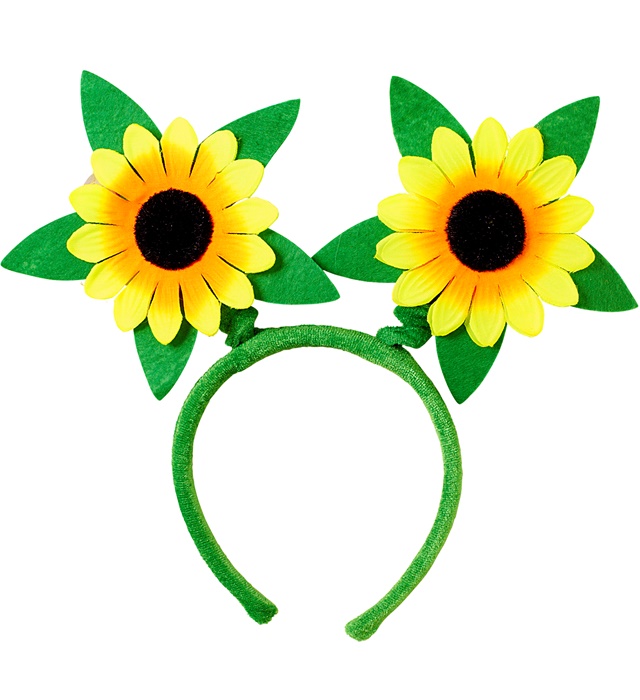 [9436H] "SERRE-TÊTE TOURNESOLS"