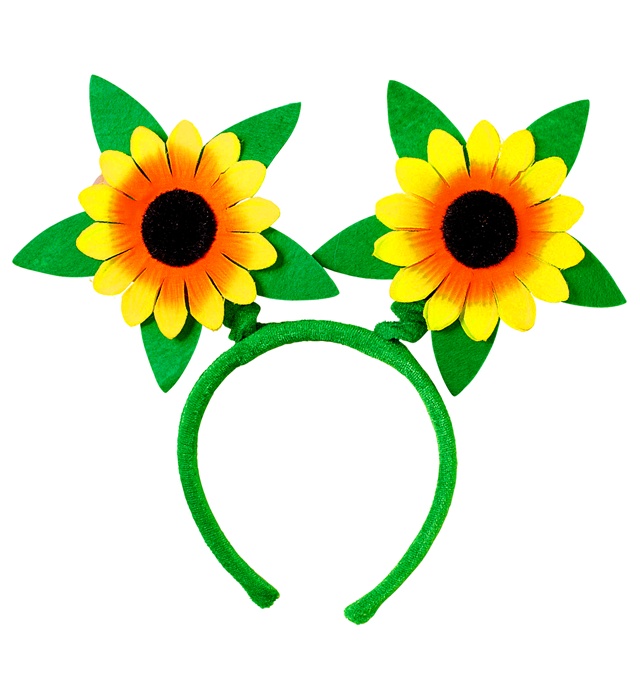 "SERRE-TÊTE TOURNESOLS"