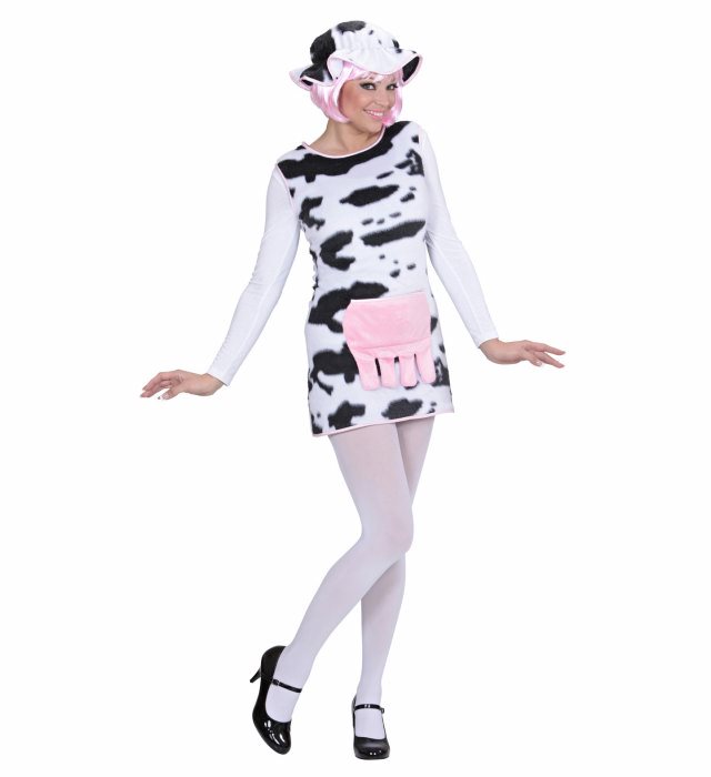 "VACHE" (robe, chapeau)