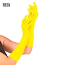 "GANTS NEON JAUNES LONGS - 40 cm"