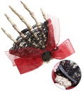 "BROCHE / PINCE A CHEVEUX MAIN SQUELETTE"