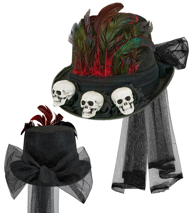 "CHAPEAU VOODOO CRÂNE"