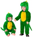 "DINOSAURE EN VELOURS DOUX" (combinaison à capuche)