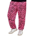 "PANTALON BAGGY 80'S - ZEBRE ROSE"