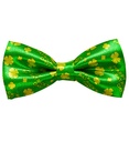 "NOEUD PAPILLON ST PATRICK" ajustable, en satin
