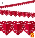 "GUIRLANDE COEUR ROUGE" 4m - retardateur de flamme