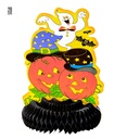 "CENTRE DE TABLE HALLOWEEN NID D'ABEILLE" 28 cm