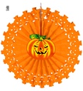 "ROSACE CITROUILLE" 46 cm