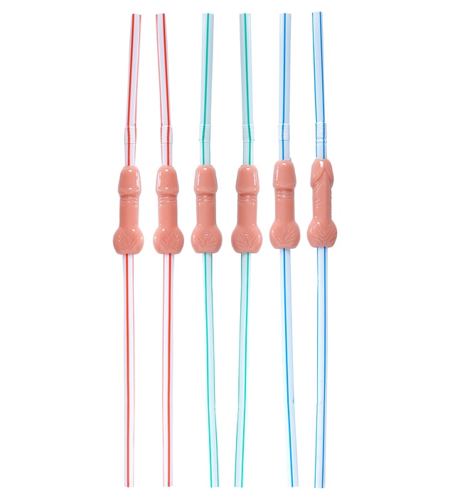 [9602C] Set de "6 PAILLE AVEC ZIZI"
