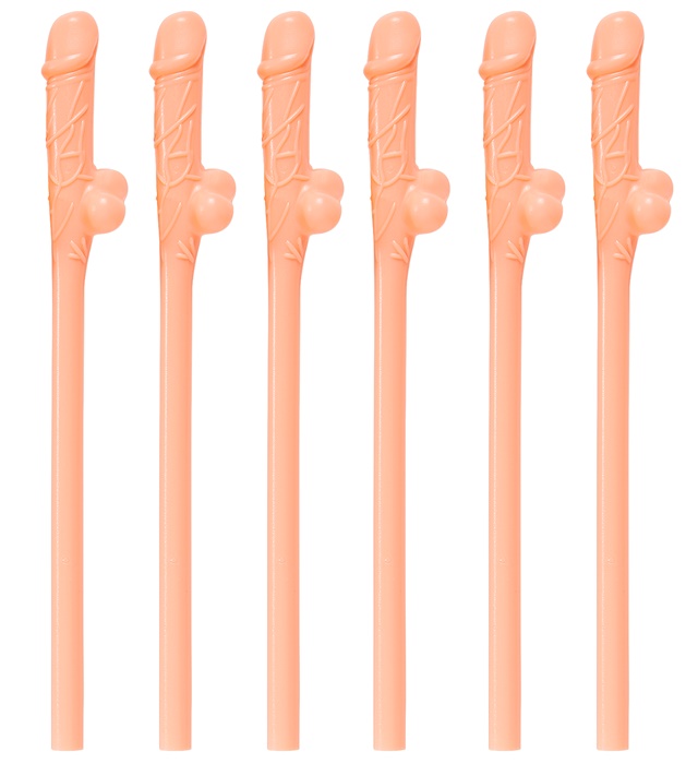 Set de "6 PAILLE ZIZI"