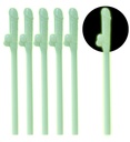 Set de "6 PAILLE ZIZI PHOSPHORESCENTE"