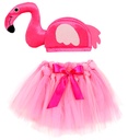 "FLAMANT ROSE" (tutu, chapeau)