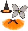"FEE SORCIERE" (tutu, ailes, chapeau)