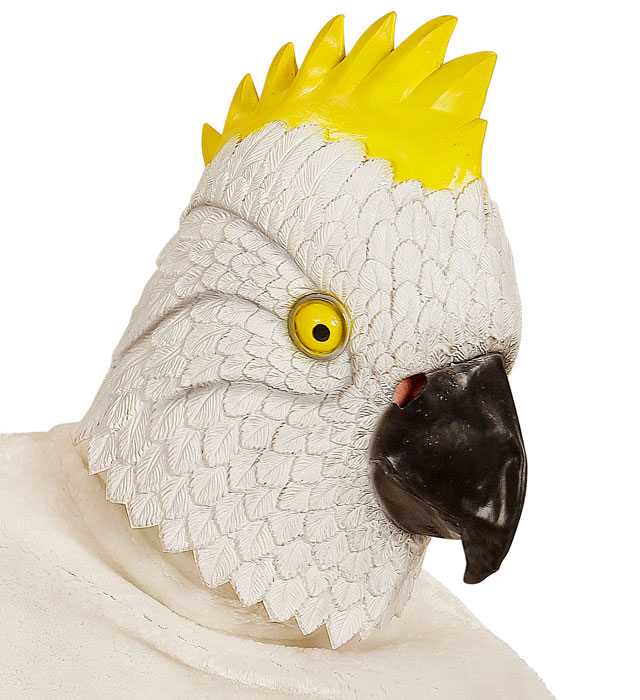 "MASQUE DE CACATOES TETE COMPLETE"