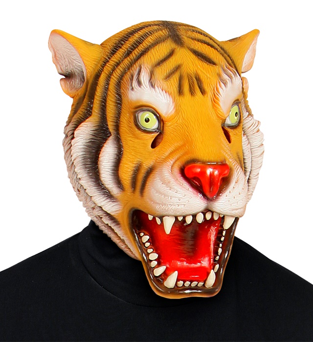 "MASQUE DE TIGRE TETE COMPLETE"