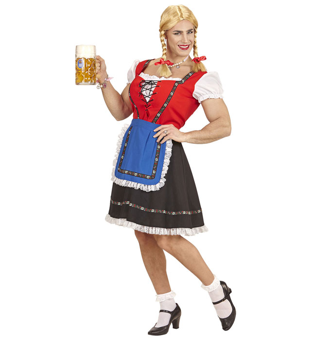"BAVAROISE" (robe avec jupon, tablier)