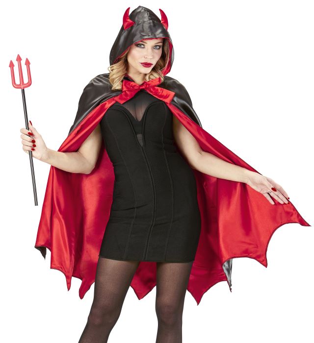 DIABLE (cape avec capuche)