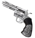 "REVOLVER AUTHENTIQUE EN LATEX MOUSSE" 25 cm