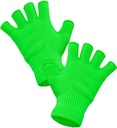 "GANTS SANS DOIGTS VERT FLUORESCENT"