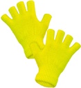 "GANTS SANS DOIGTS JAUNE FLUORESCENT"