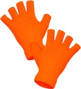 "GANTS SANS DOIGTS ORANGE FLUORESCENT"