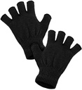 "GANTS SANS DOIGTS NOIRS"