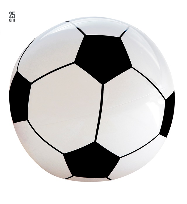 "BALLON DE FOOTBALL GONFLABLE" 25 cm