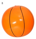 "BALLON DE BASKET GONFLABLE" 25 cm