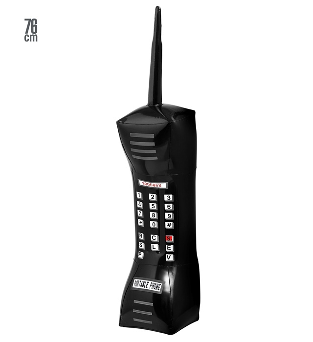 [01454] "TELEPHONE PORTABLE GONFLABLE" 76 cm