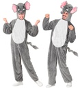 "ELEPHANT EN PELUCHE DOUX" (combinaison à capuche avec masque)