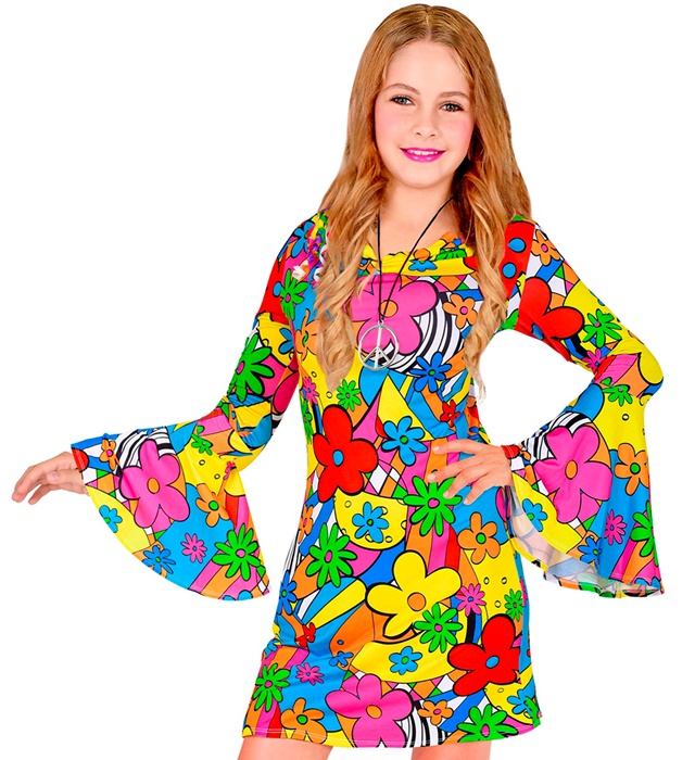 "THE 60s FASHION - flower power”  (robe)