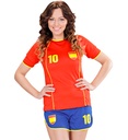 "JOUEUSE DE FOOTBALL ESPAGNOLE" (maillot, short)