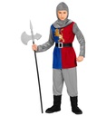 "CHEVALIER MEDIEVAL" (casaque, pantalon, couvre-bottes, ceinture, capuche)