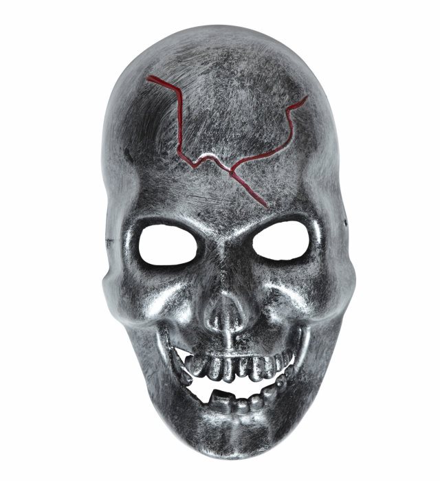 "MASQUE CRANE EFFET METAL"