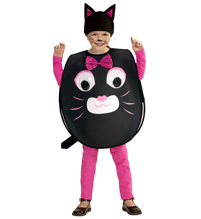 [01483] "CHAT A GROS YEUX" (costume, coiffe)